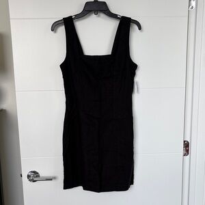 Old Navy Square Neck Linen Dress